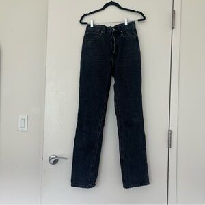 Denim Forum Joni High Rise Loose - black, size 24